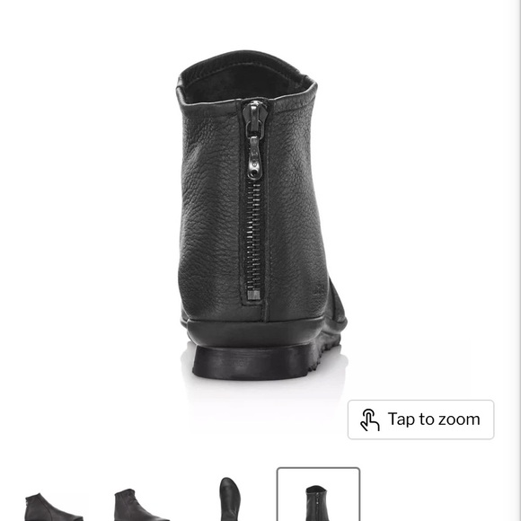 Arche LN black leather booties - Picture 2 of 9